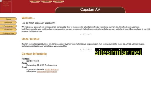 capstan.nl alternative sites