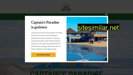 captainsparadise.nl alternative sites