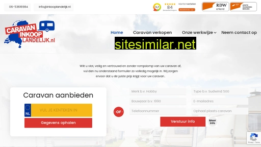 caravansinkooplandelijk.nl alternative sites