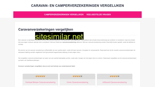 caravanverzekeringetje.nl alternative sites