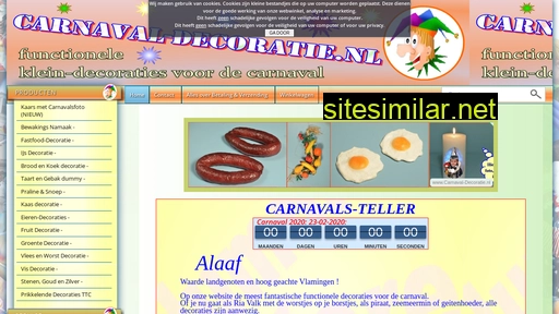 carnaval-decoratie.nl alternative sites