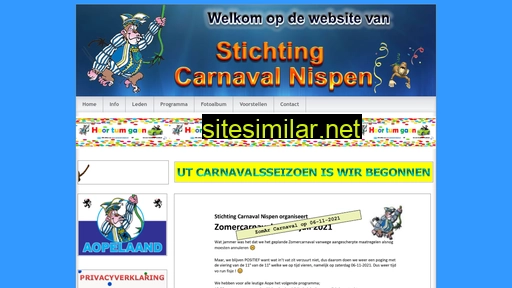 carnaval-nispen.nl alternative sites