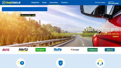 cars.cheaptickets.nl alternative sites