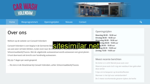 carwashvolendam.nl alternative sites