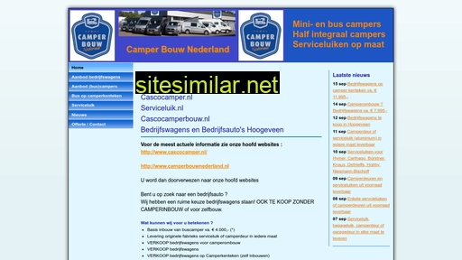 cascocamperbouw.nl alternative sites