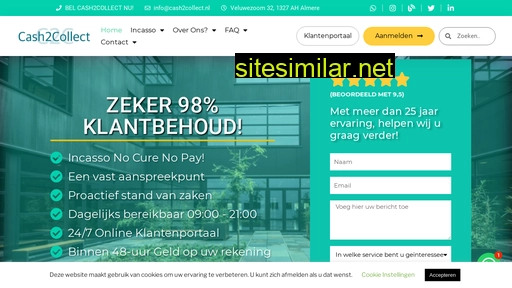 cash2collect.nl alternative sites