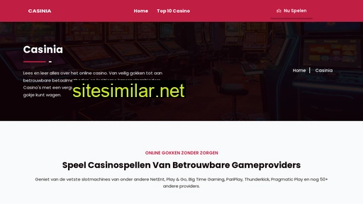 casinia.nl alternative sites