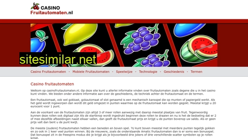 casinofruitautomaten.nl alternative sites