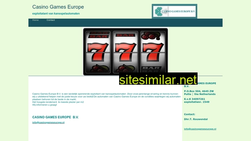 casinogameseurope.nl alternative sites