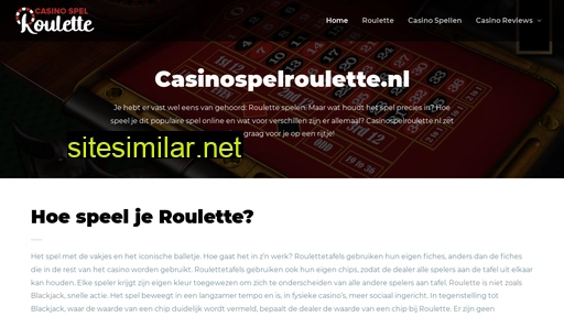 casinospelroulette.nl alternative sites