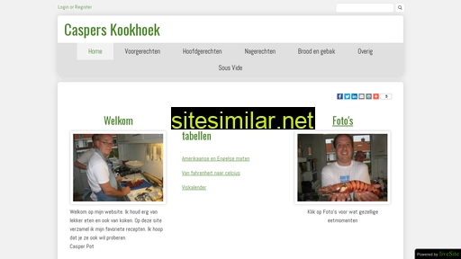 caspers-kookhoek.nl alternative sites