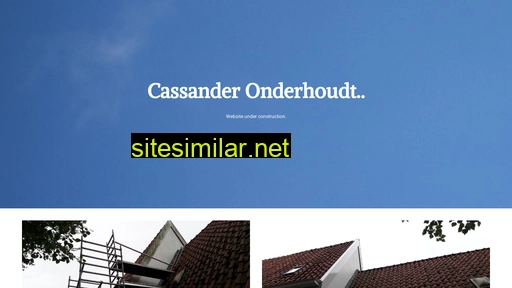 cassander.nl alternative sites
