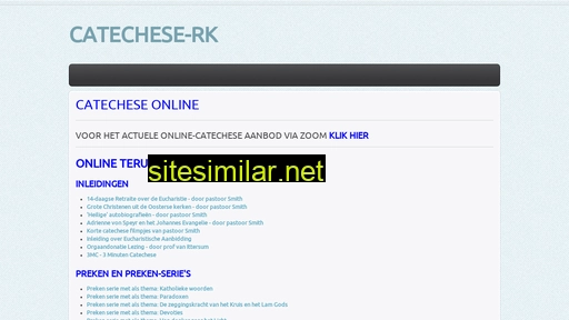 catechese-rk.nl alternative sites