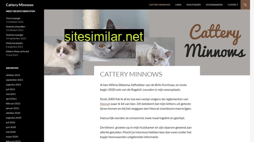 catteryminnows.nl alternative sites