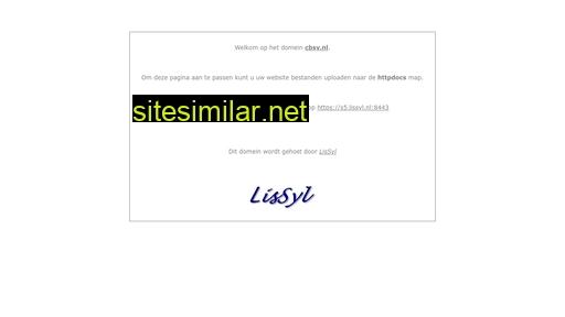 cbsv.nl alternative sites