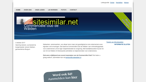 ccdewalden.nl alternative sites