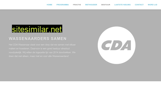 cdawassenaar.nl alternative sites
