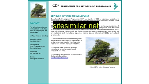 cdp-online.nl alternative sites