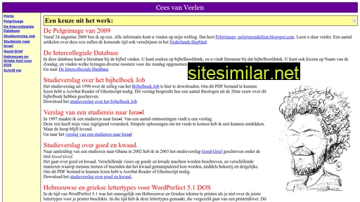 ceesvanveelen.nl alternative sites