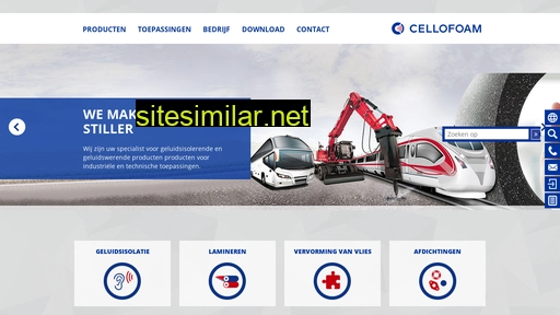 cellofoam.nl alternative sites