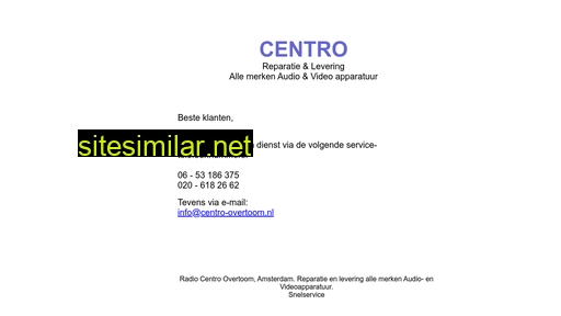 centro-overtoom.nl alternative sites