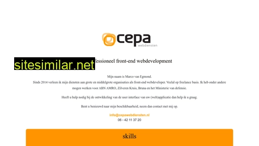 cepawebdiensten.nl alternative sites