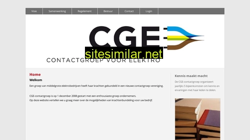 cgecontactgroep.nl alternative sites