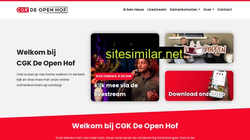cgkdeopenhof.nl alternative sites