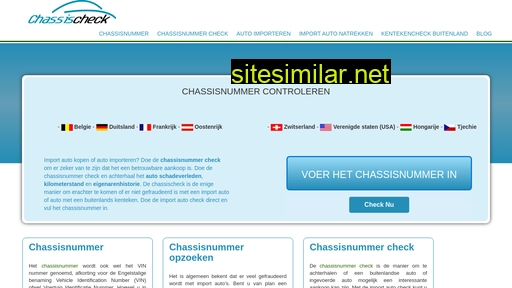chassischeck.nl alternative sites