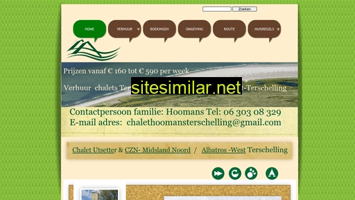 chalet-hoomans-terschelling.nl alternative sites