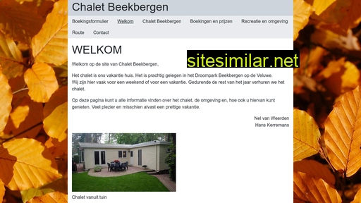 chaletbeekbergen.nl alternative sites