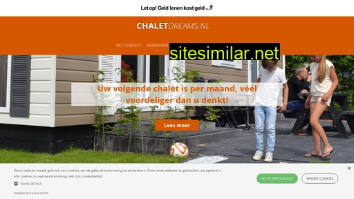 chaletdreams.nl alternative sites