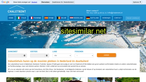 chaletrent.nl alternative sites
