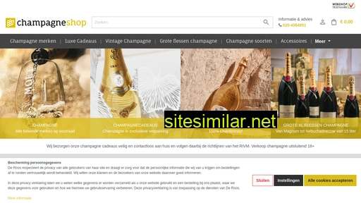 champagneshop.nl alternative sites