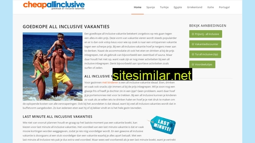 cheapallinclusive.nl alternative sites