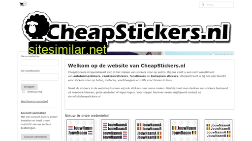 cheapstickers.nl alternative sites