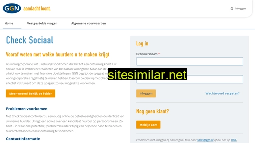checksociaal.nl alternative sites