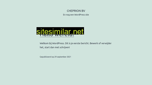 cheprion.nl alternative sites