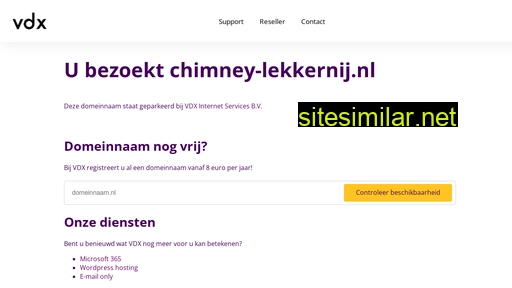 chimney-lekkernij.nl alternative sites