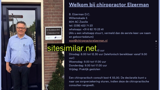 chiropractorelzerman.nl alternative sites
