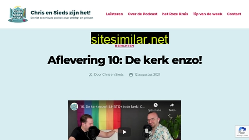 chrisensiedszijnhet.nl alternative sites