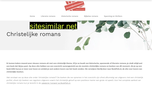 christelijkeromans.nl alternative sites