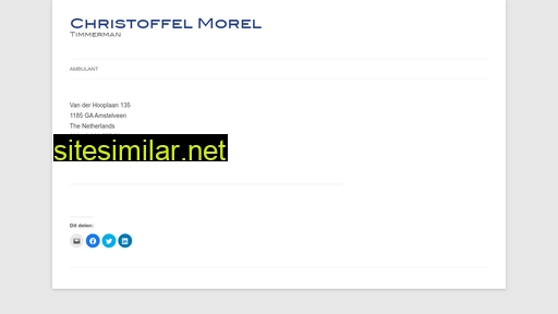 christoffelmorel.nl alternative sites