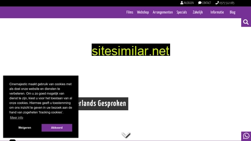 cinemajestic.nl alternative sites