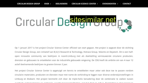 circulardesigngroup.nl alternative sites