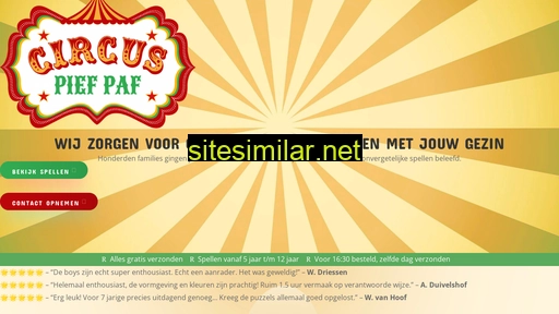 circuspiefpaf.nl alternative sites