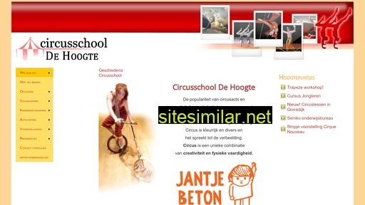 circusschool.nl alternative sites