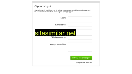 city-marketing.nl alternative sites
