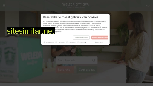 cityspa.weleda.nl alternative sites