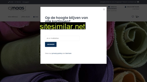 cj-maas-leder.nl alternative sites